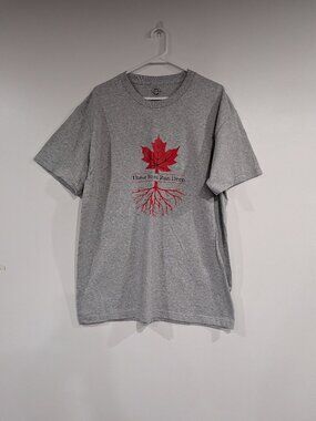 Kopeke613 "These Roots Run Deep" Tee Heathered Grey Size Large